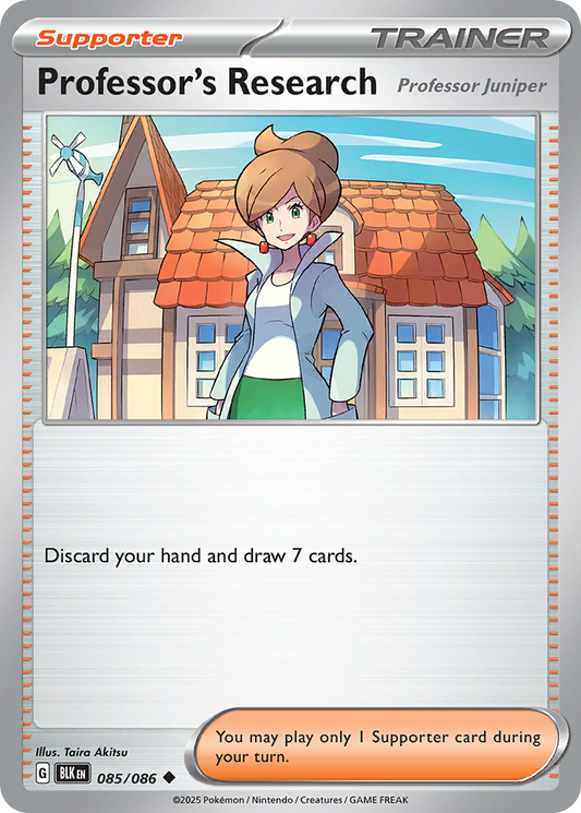 Professor's Research 085/086 Black Bolt