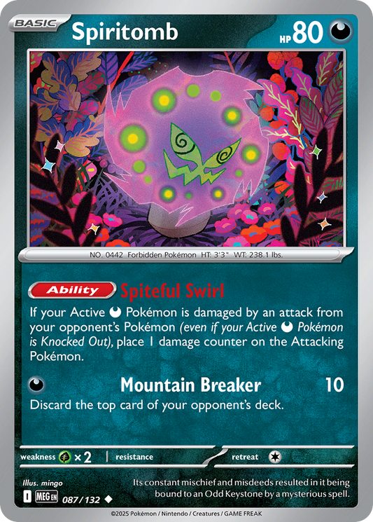 Spiritomb 087/132 Mega Evolution