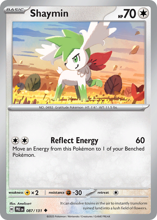 Shaymin 087/131 Prismatic Evolutions