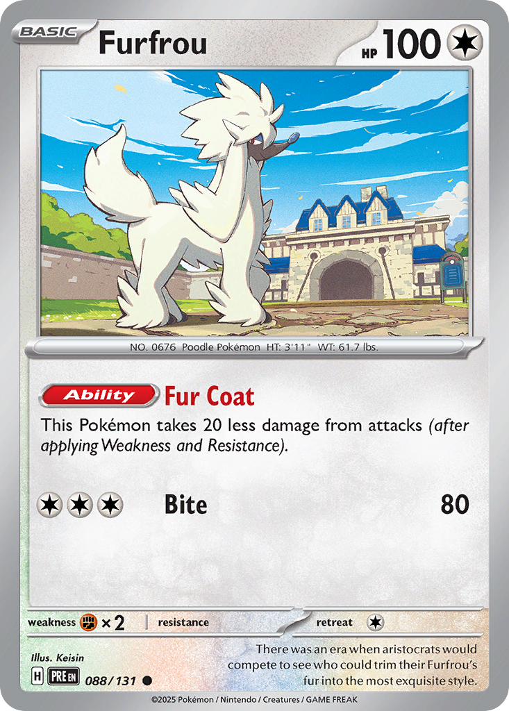 Furfrou 088/131 Prismatic Evolutions