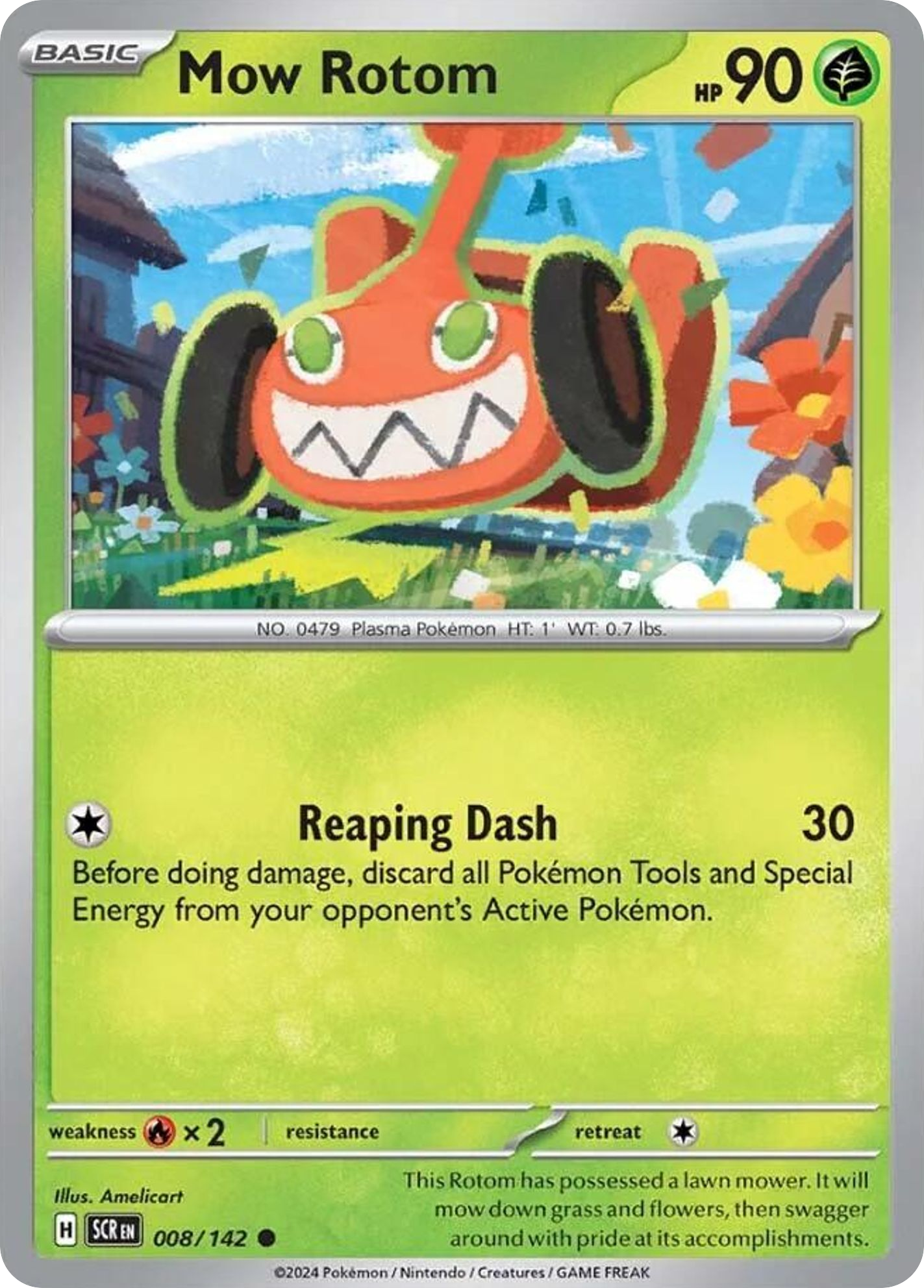 Mow Rotom 008/142 Stellar Crown