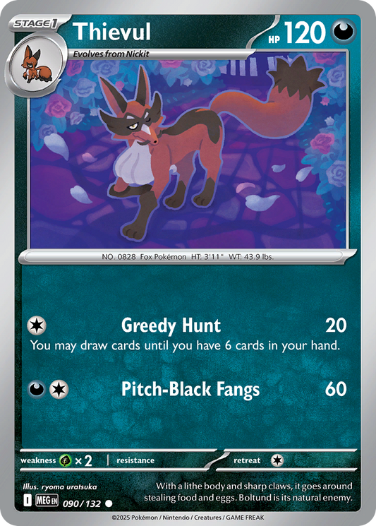 Thievul 090/132 Mega Evolution