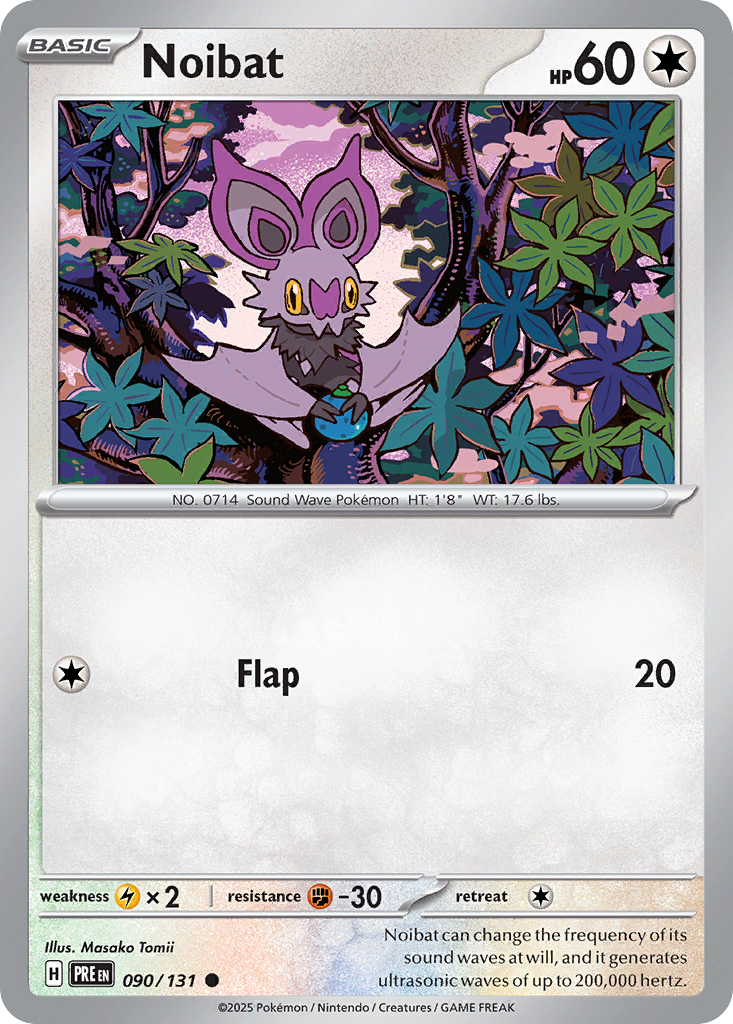 Noibat 090/131 Prismatic Evolutions