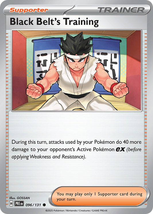 Black Belt's Training 096/131 Prismatic Evolutions