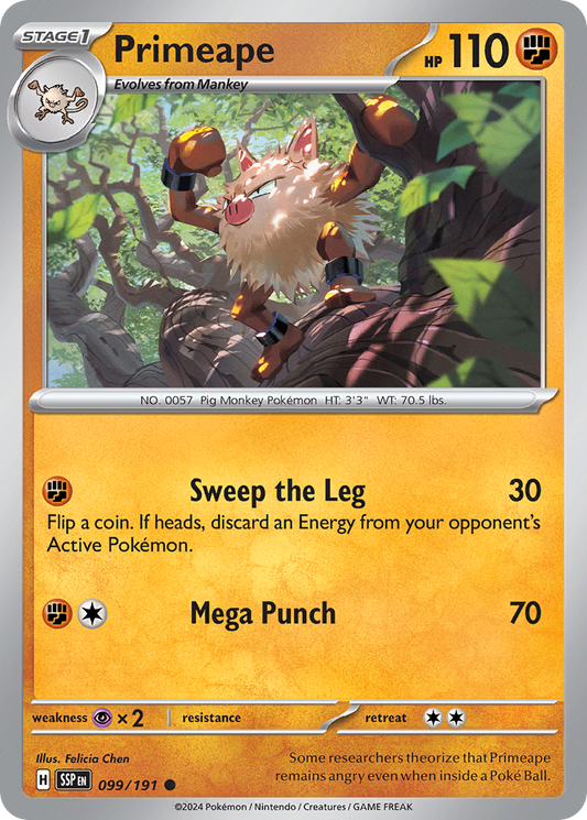 Primeape 099/191 Surging Sparks