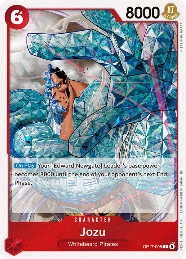 Jozu OP17-008 The World's Strongest Warriors Rare