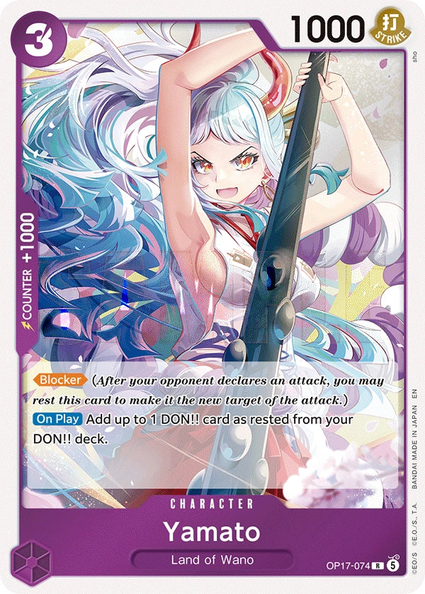 Yamato OP17-074 The World's Strongest Warriors Rare