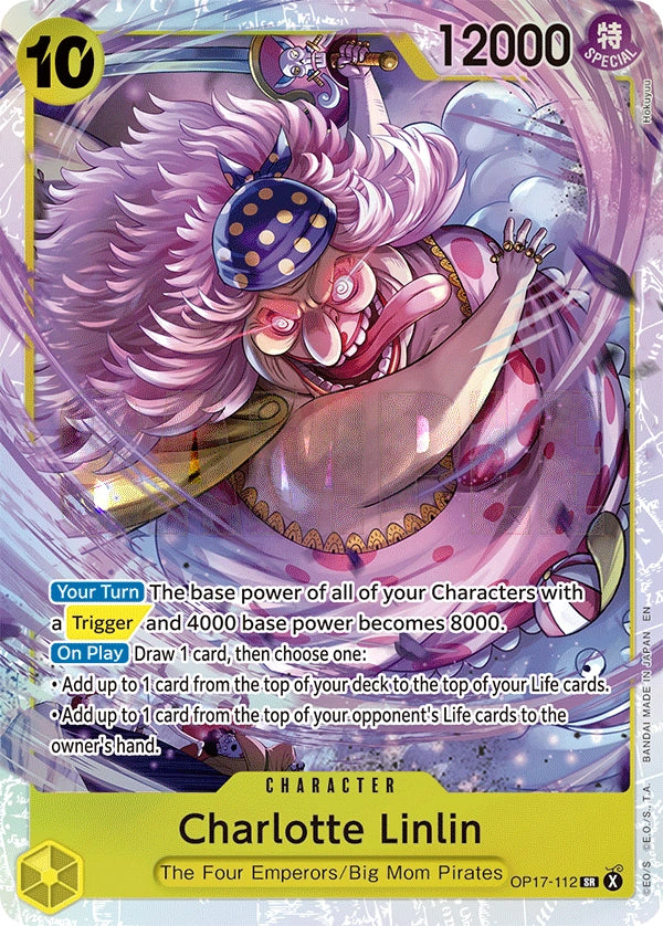Charlotte Linlin (112) OP17-112 The World's Strongest Warriors Super Rare