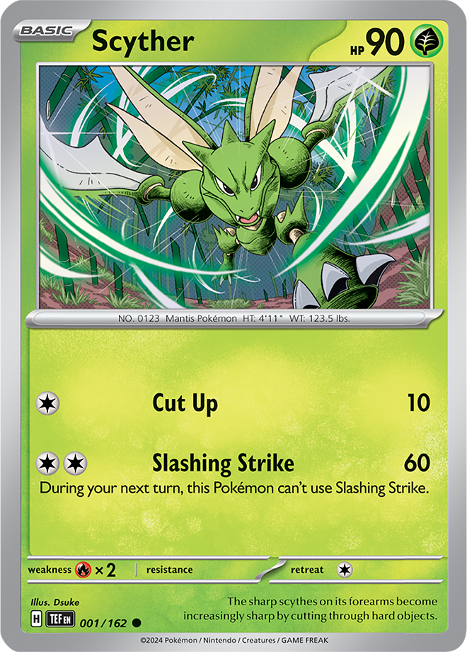 Scyther 001/162 Temporal Forces