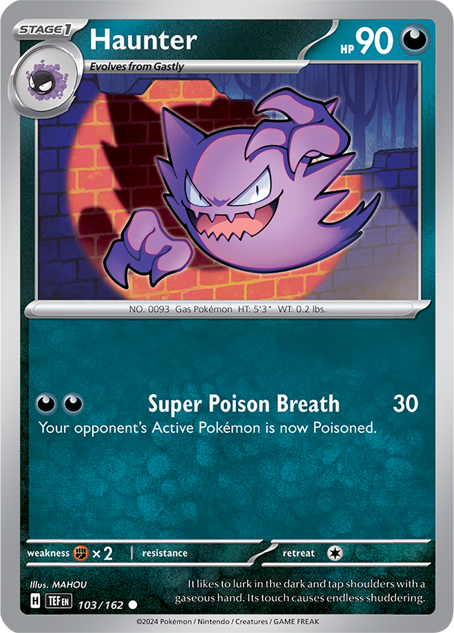 Haunter 103/162 Temporal Forces