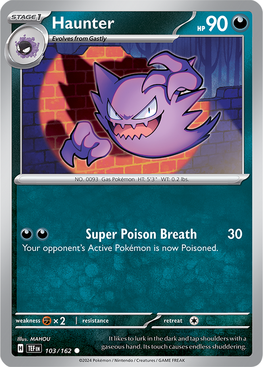 Haunter 103/162 Temporal Forces