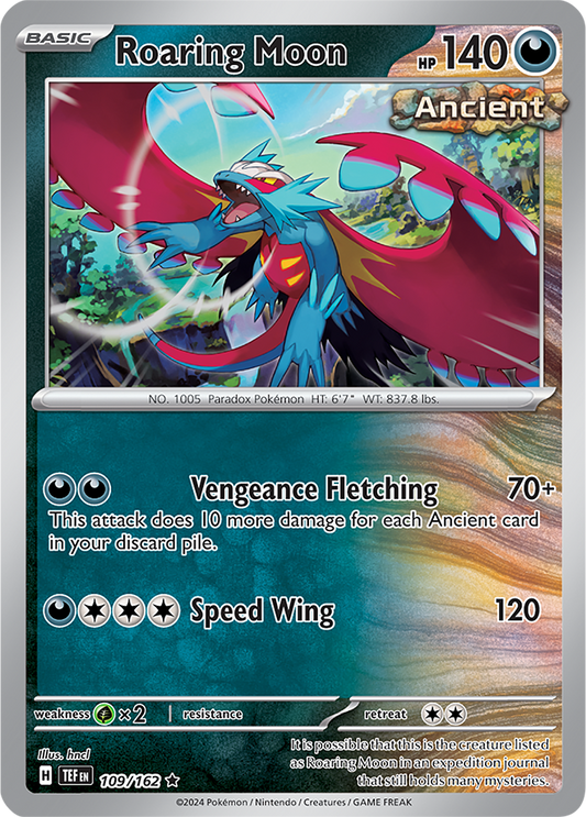 Roaring Moon 109/162 Temporal Forces Holo