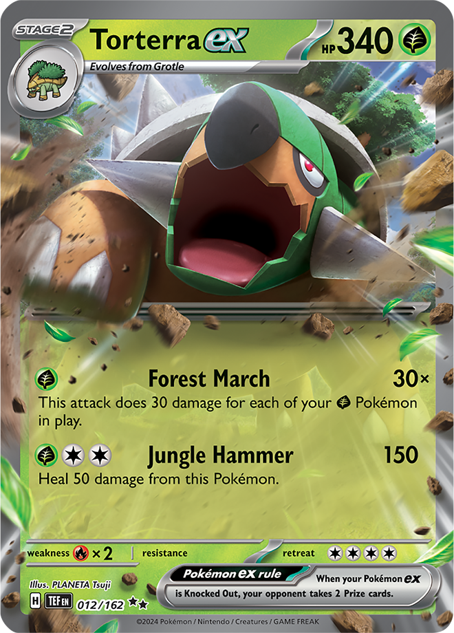 Torterra ex 012/162 Temporal Forces