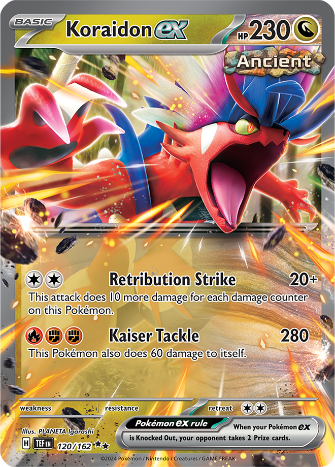 Koraidon ex 120/162 Temporal Forces