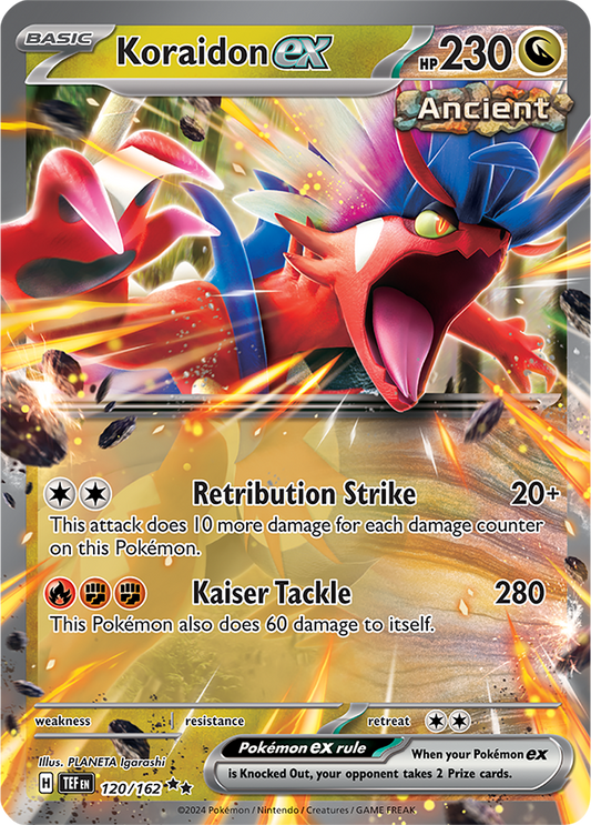 Koraidon ex 120/162 Temporal Forces
