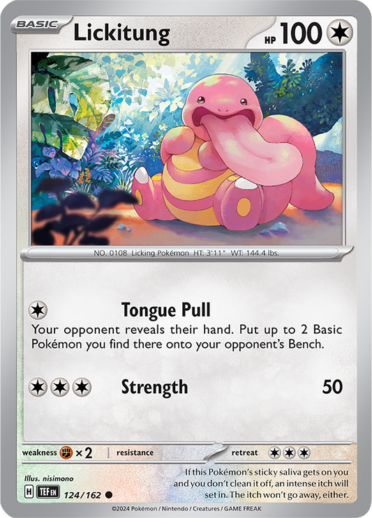 Lickitung 124/162 Temporal Forces