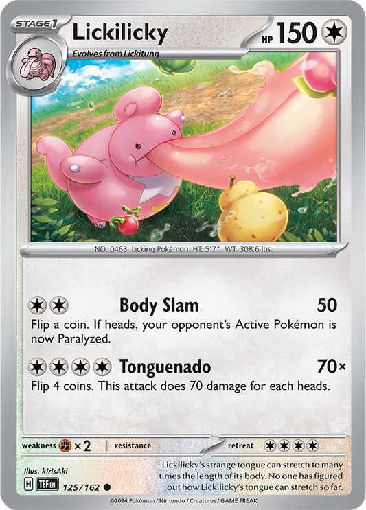 Lickilicky 125/162 Temporal Forces