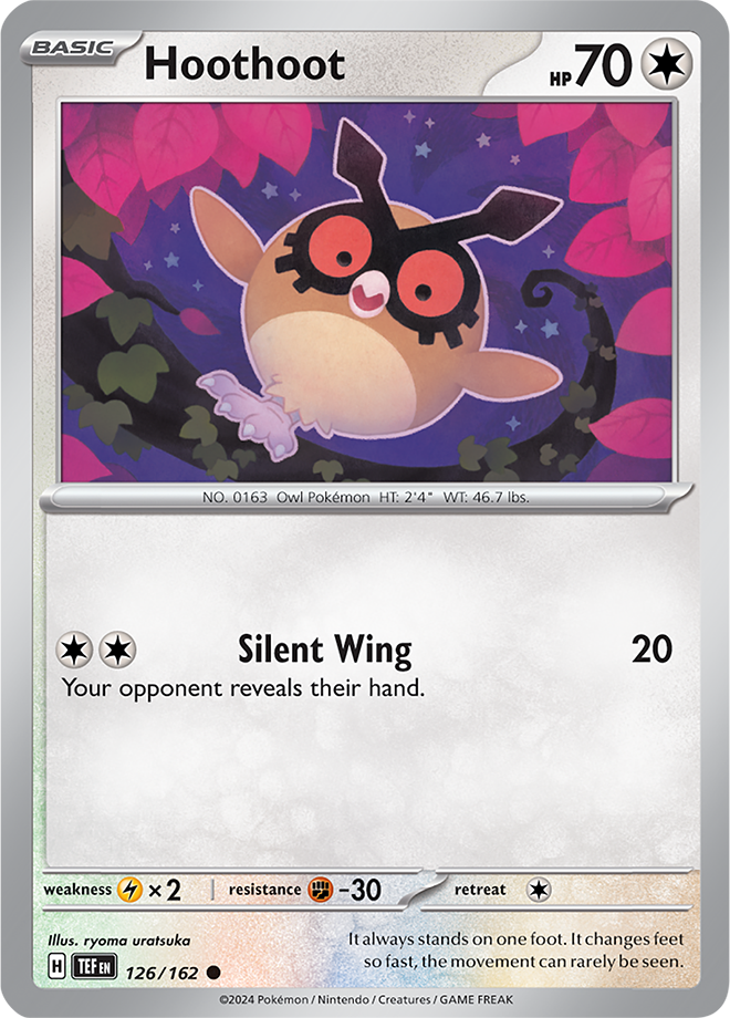 Hoothoot 126/162 Temporal Forces