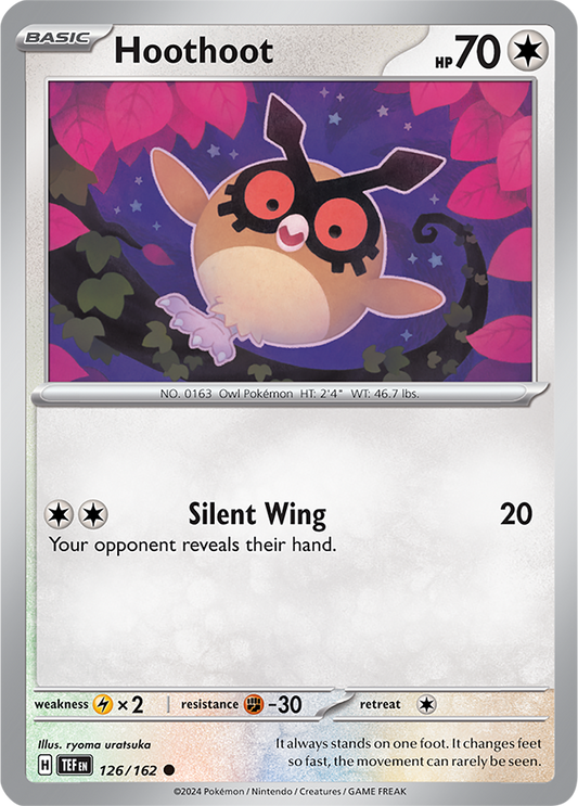 Hoothoot 126/162 Temporal Forces