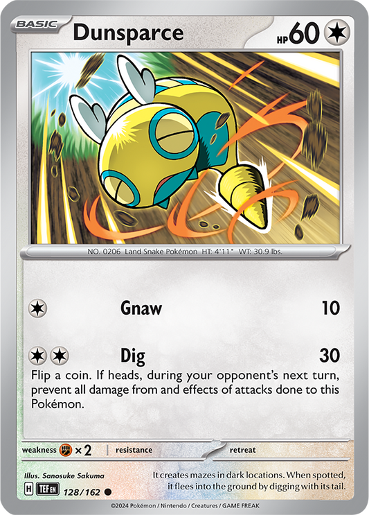 Dunsparce 128/162 Temporal Forces