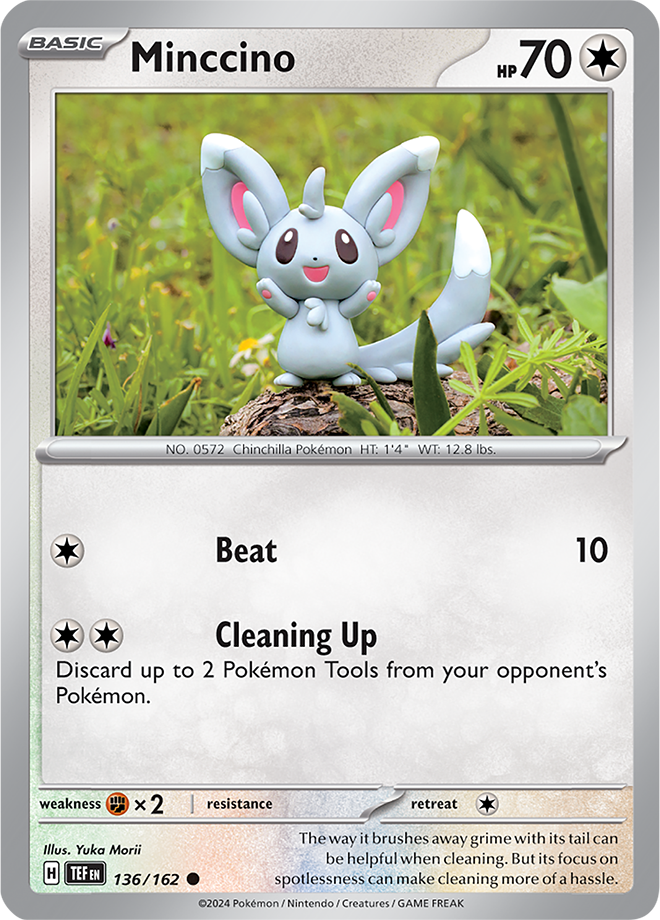 Minccino 136/162 Temporal Forces