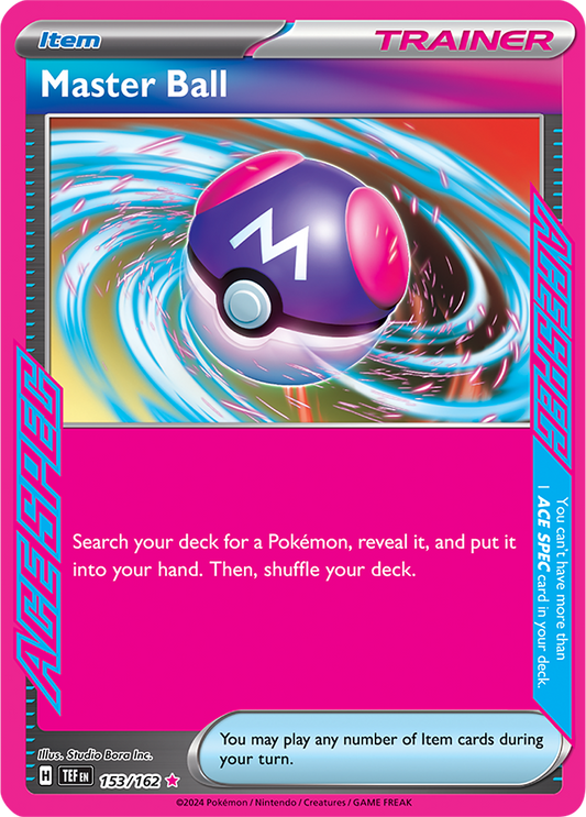 Master Ball 153/162 Temporal Forces