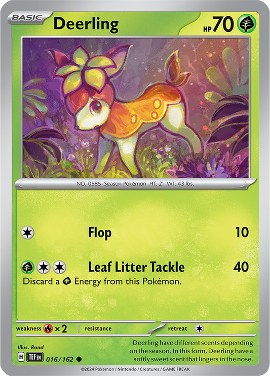 Deerling 016/162 Temporal Forces