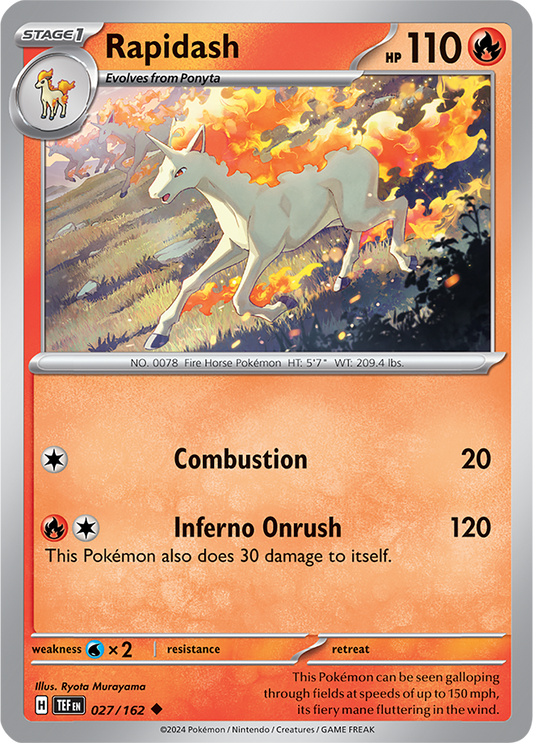 Rapidash 027/162 Temporal Forces