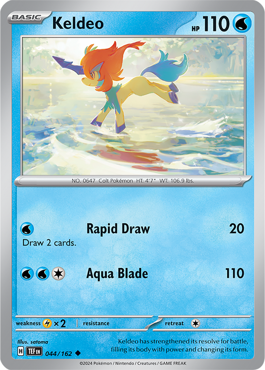 Keldeo 044/162 Temporal Forces