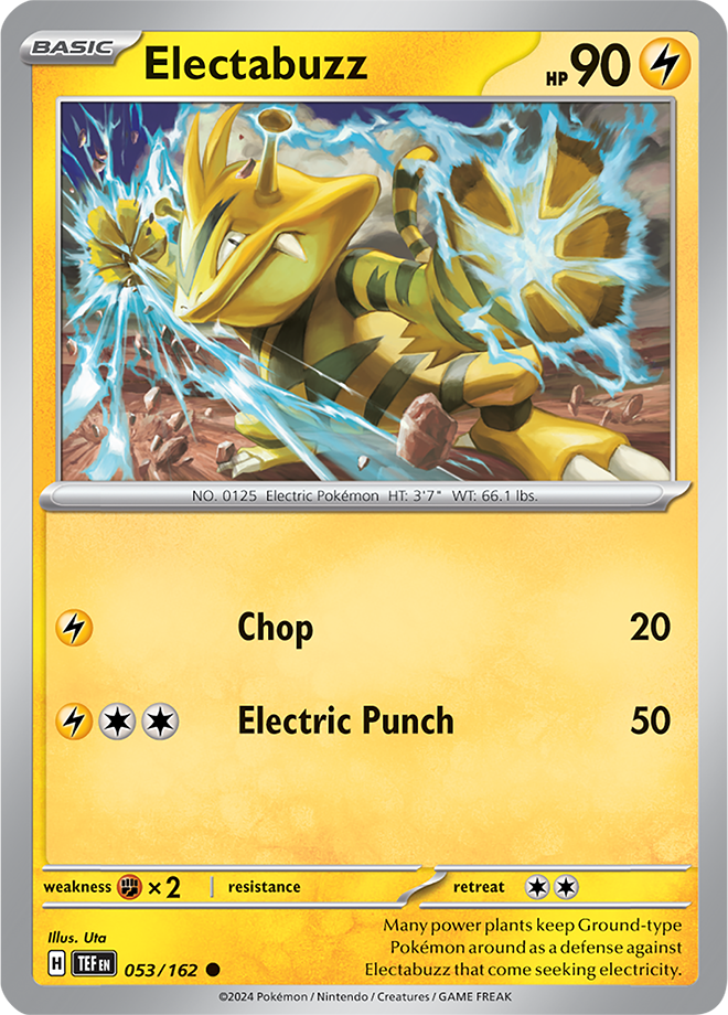 Electabuzz 053/162 Temporal Forces