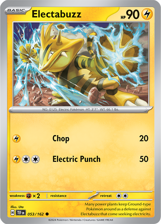 Electabuzz 053/162 Temporal Forces