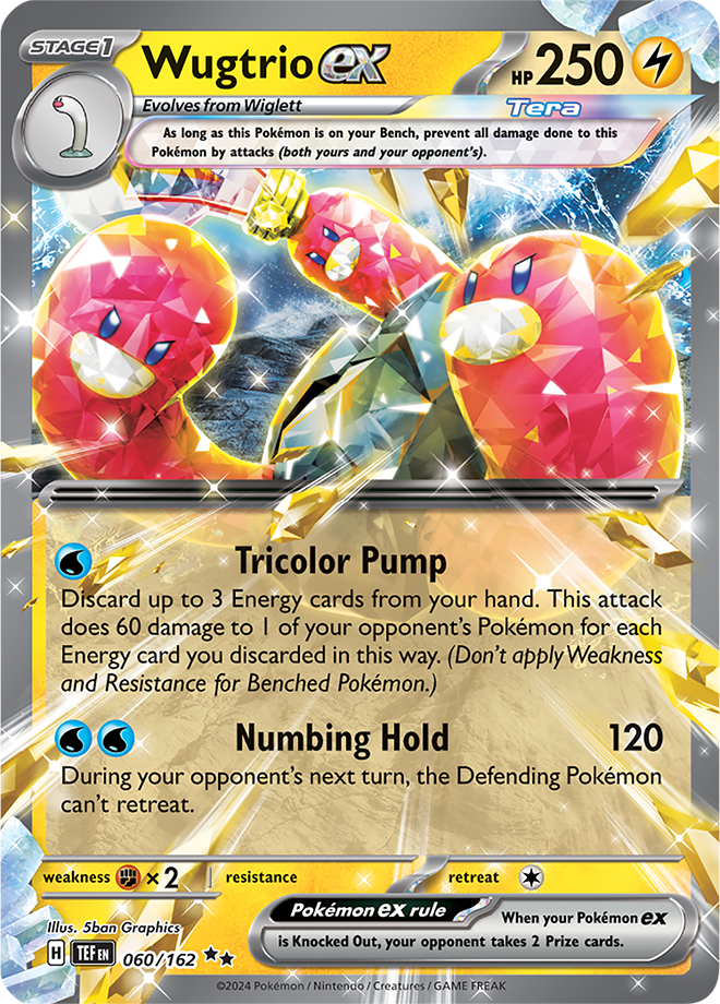 Wugtrio ex 060/162 Temporal Forces