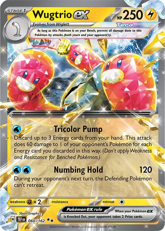 Wugtrio ex 060/162 Temporal Forces