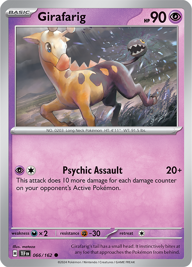 Girafarig 066/162 Temporal Forces