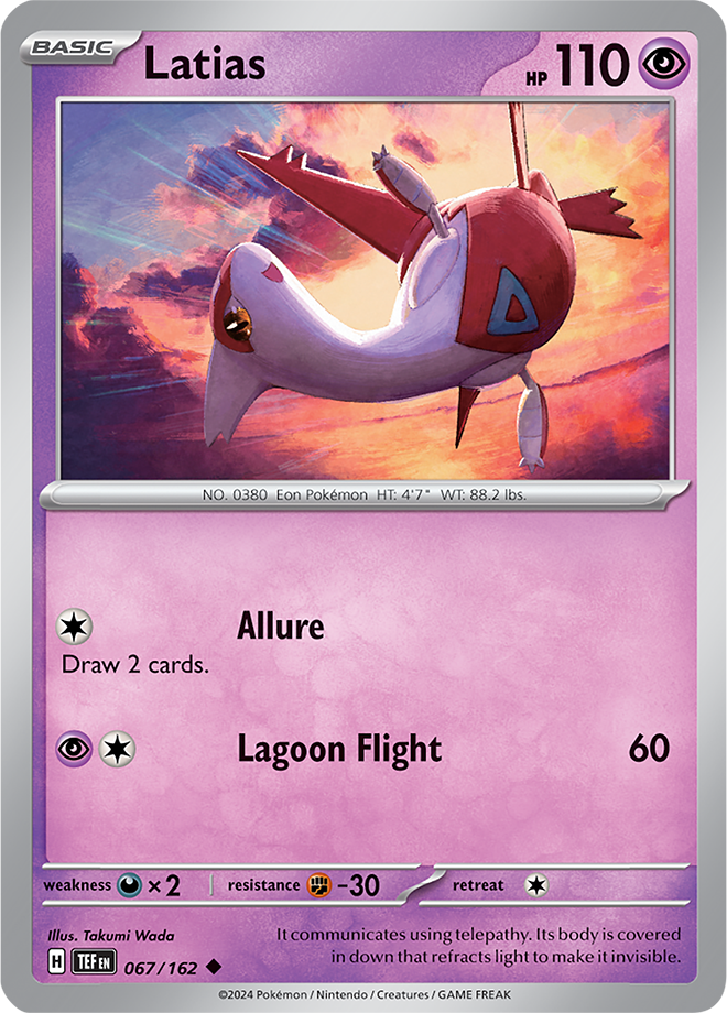 Latias 067/162 Temporal Forces