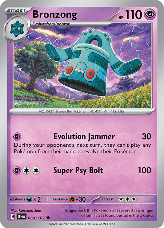 Bronzong 069/162 Temporal Forces