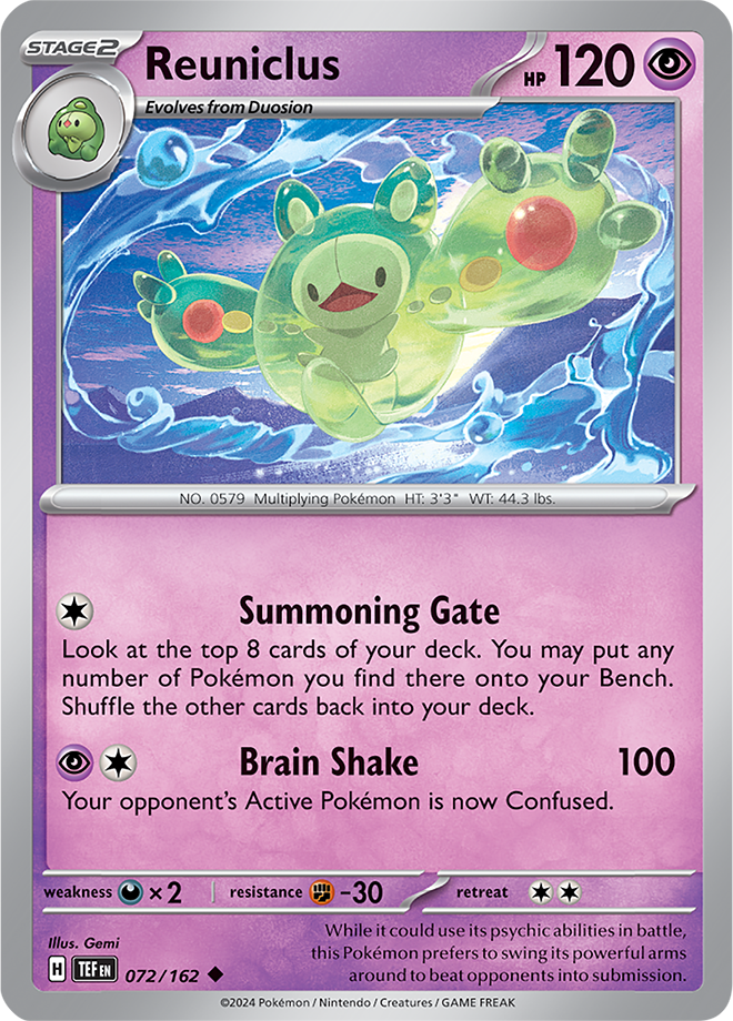 Reuniclus 072/162 Temporal Forces