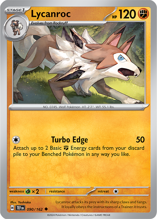 Lycanroc 090/162 Temporal Forces