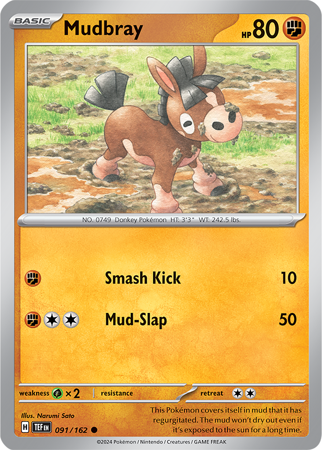 Mudbray 091/162 Temporal Forces