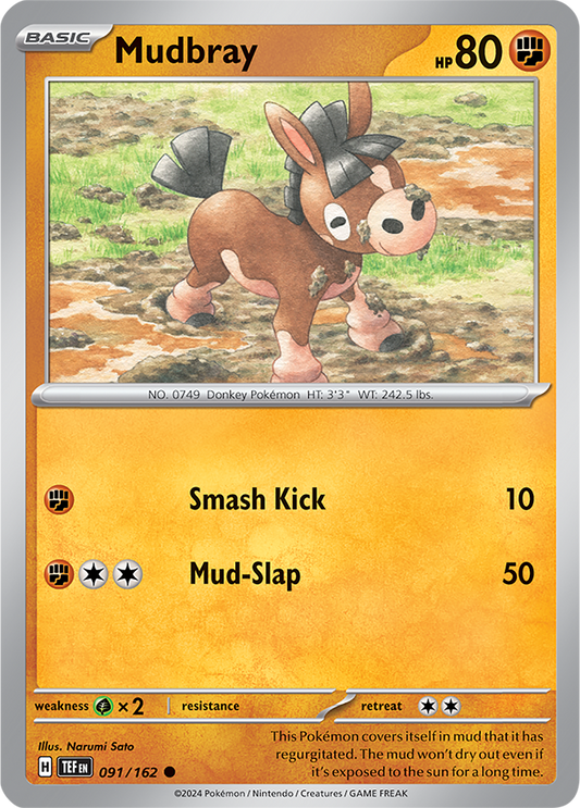 Mudbray 091/162 Temporal Forces