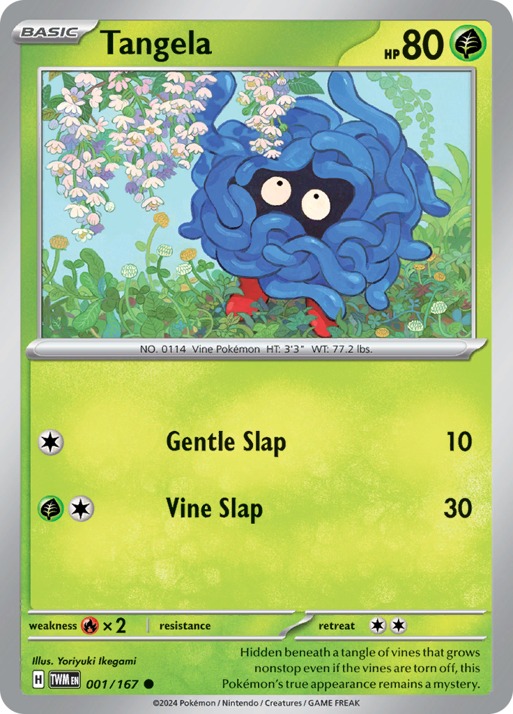 Tangela 001/167 Twilight Masquerade