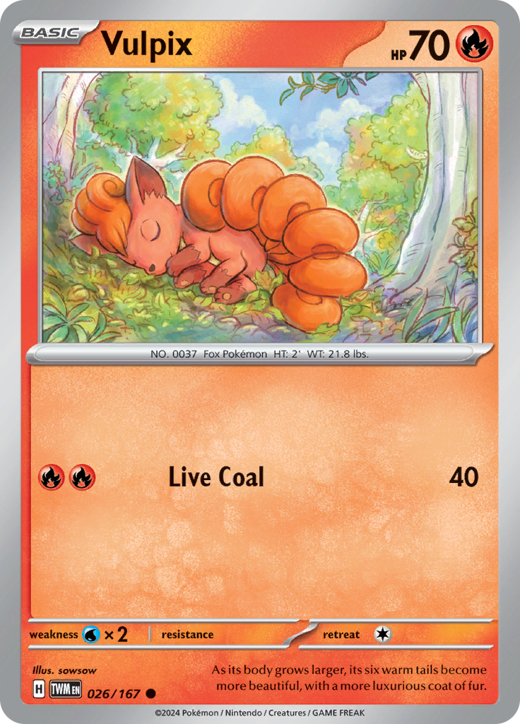 Vulpix 026/167 Twilight Masquerade