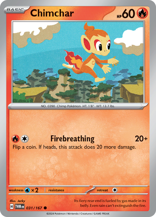 Chimchar 031/167 Twilight Masquerade