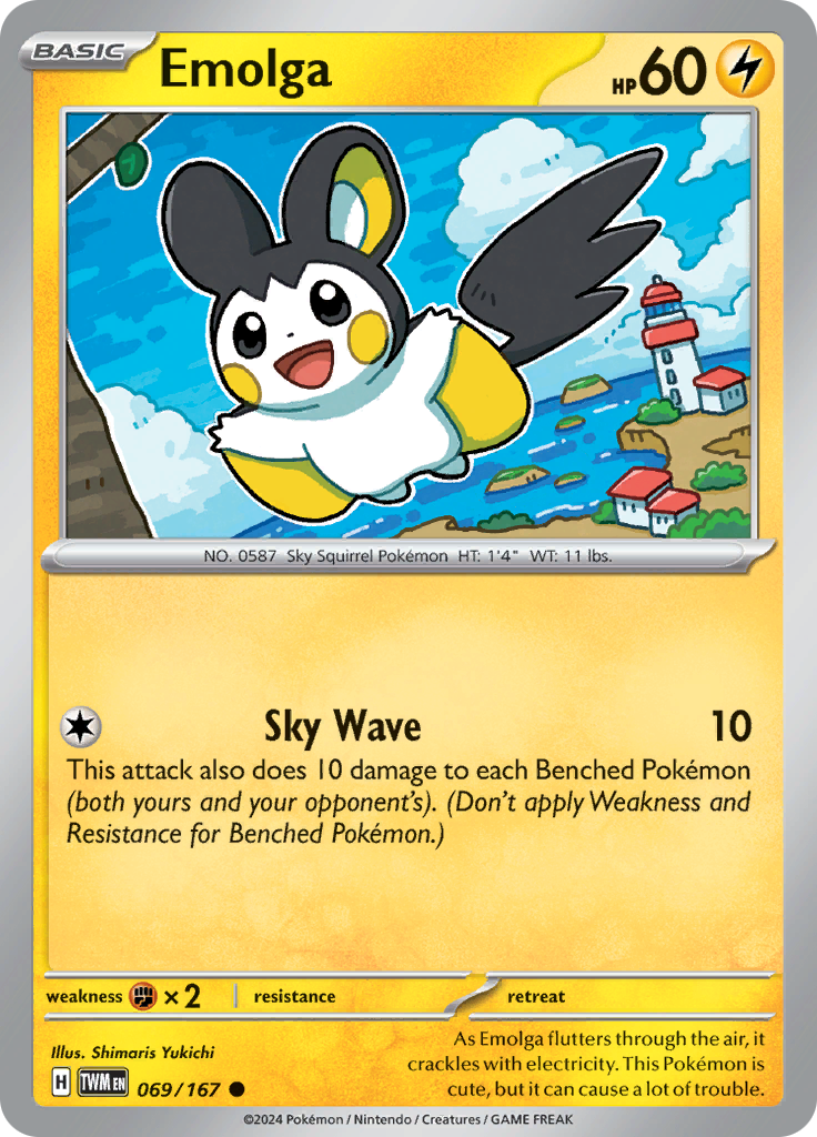 Emolga 069/167 Twilight Masquerade