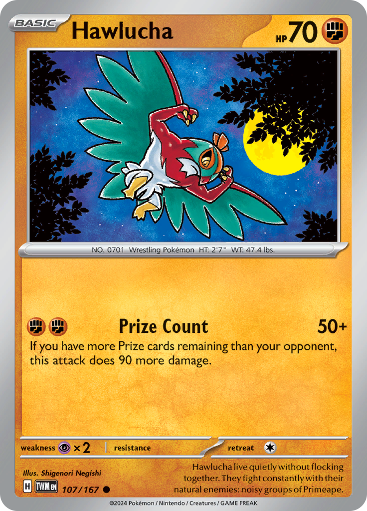 Hawlucha 107/167 Twilight Masquerade