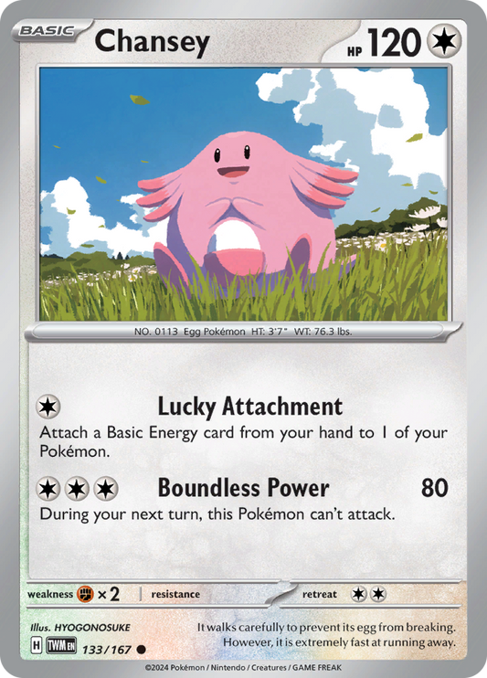 Chansey 133/167 Twilight Masquerade