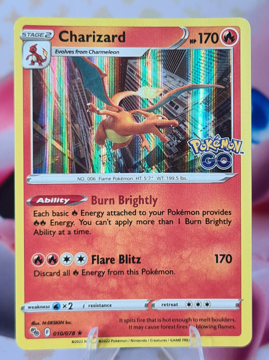 Charizard 010/078 Pokemon Go Holo