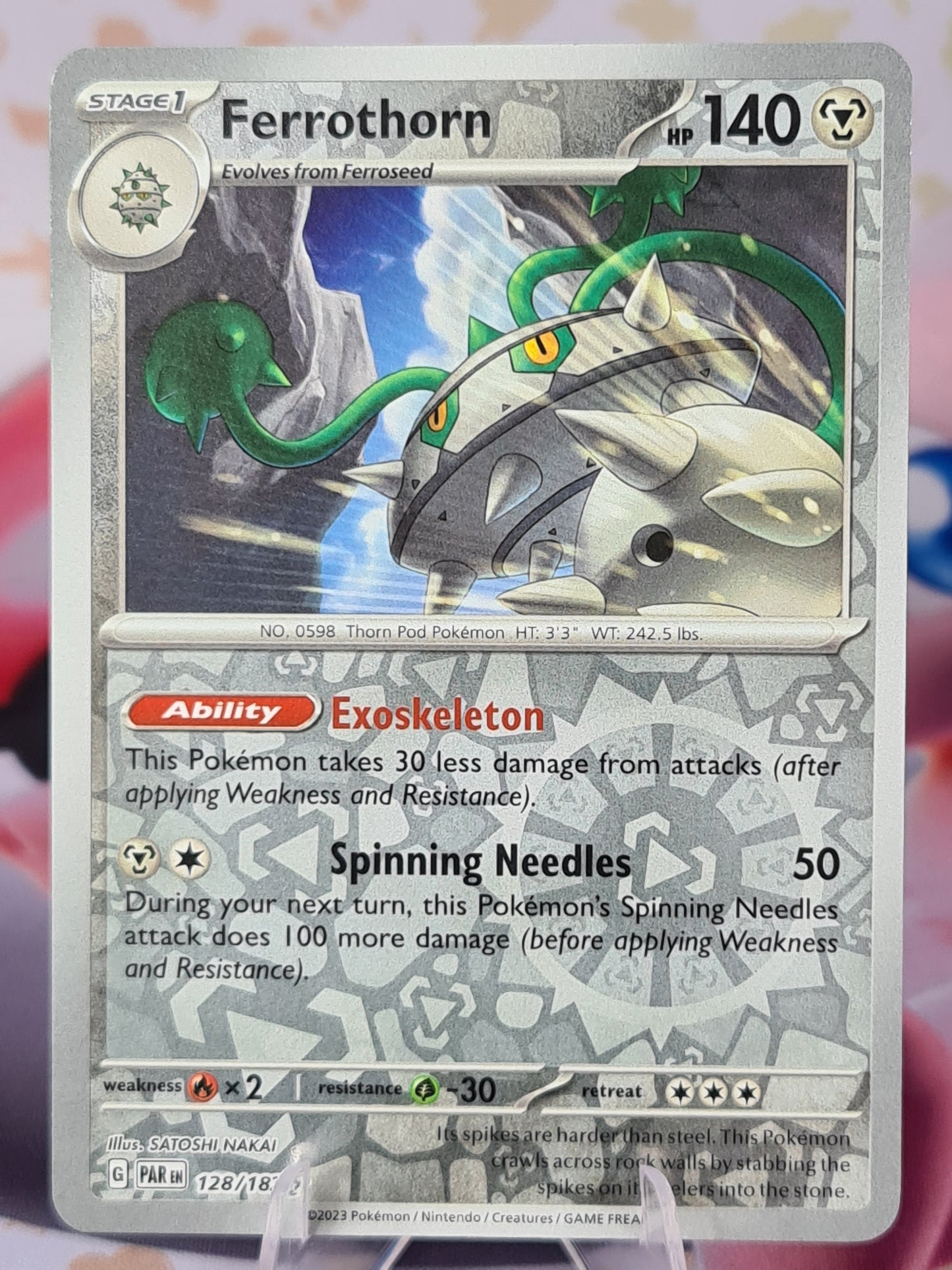 Ferrothorn 128/182 Paradox Rift Reverse Holo