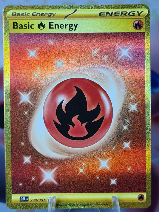 Basic Fire Energy 230/197 Obsidian Flames