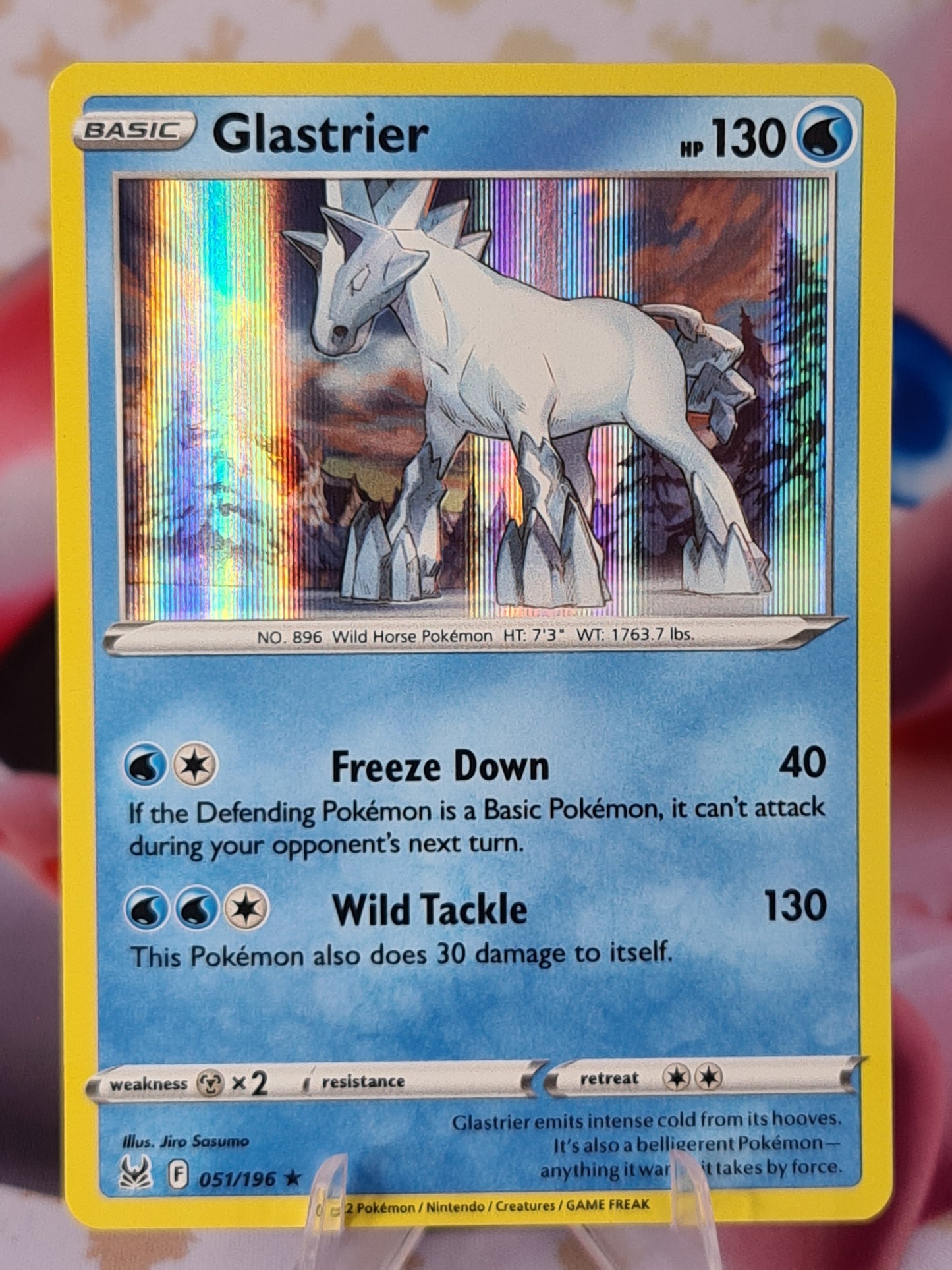 Glastrier 051/196 Lost Origin Holo